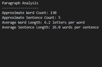 Text Analysis